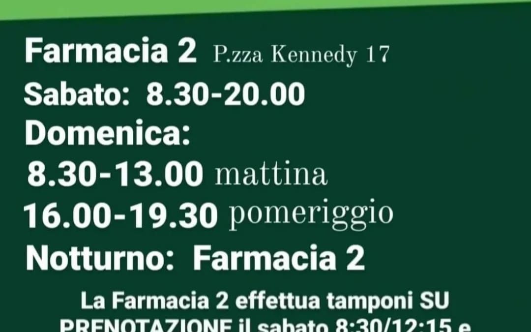 farmacie di turno a ciampino 19-20 febbraio 2022