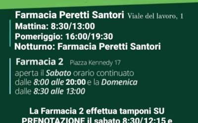 Farmacie di turno a Ciampino week end 26 e 27 marzo 2022