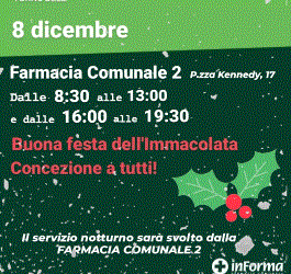 FARMACIE DI TURNO A CIAMPINO 8 DICEMBRE 2021